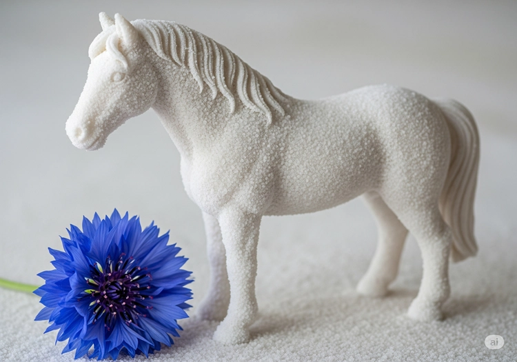 O Cavalo de Sal e a Flor Azul